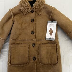 Biscotti Collezioni Kids Coat Size 3T Color: Brown